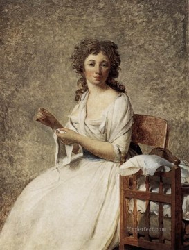 ジャック・ルイ・ダヴィッド Painting - アデレード・パストレ夫人の肖像 新古典主義 ジャック・ルイ・ダヴィッド